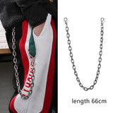 Long Metal Wallet Chain Stainless Steel Jewelry