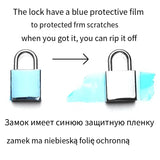 Punk Chain Lock Necklace Padlock Pendant Egirl Alternative Jewelry