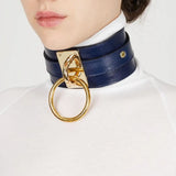 Punk Choker Collar Leather Necklace Gothic Harajuku Jewelry