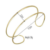 Punk Choker Necklace Chunky Torque Bib Statement Jewelry