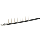 Rivet Spike Leather Choker Punk Necklace for Women