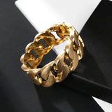 Punk Chunky Cuban Thick Chain Bracelets for Women