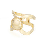 Punk Cuff Bangles For Women Big Round Bracelets & Bangles