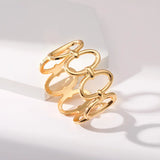 Big Wide Bangle Bracelet Punk Cuff Bracelet for Women