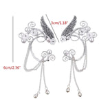 Punk Elf Ear Hook Earrings Non Piercing Ear Cuff Wrap Stud Clip