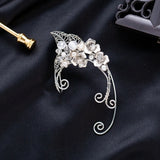 Punk Elf Ear Hook Earrings Non Piercing Ear Cuff Wrap Stud Clip Earring