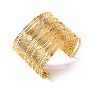 Punk Opening Wires Bracelet for Women