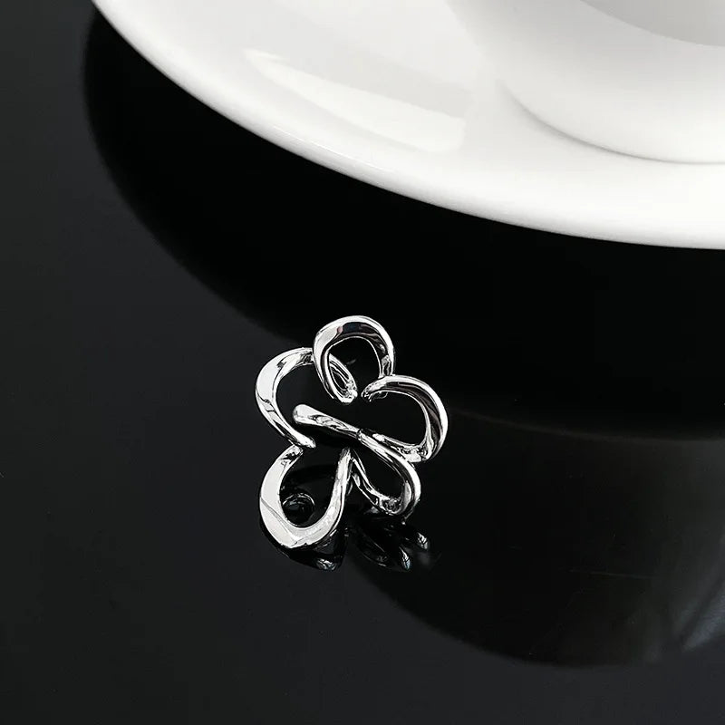 Punk Fairy Clip Earrings Goth No Piercing Metal Ear Cuffs