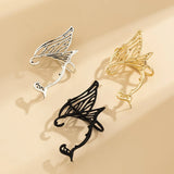 Punk Fairy Ear Cuff Earring Dark Elf Ear Clip No Piercing Earrings Women