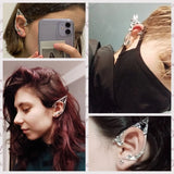 Punk Fairy Ear Cuff Earring Gothic Wing Clip No Piercing