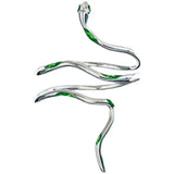 Punk Coiled Snake Upper Arm Cuff Bracelet