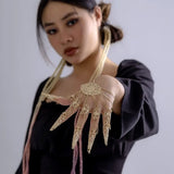 Punk Chain Bracelet Ring Hand Harness Jewelry