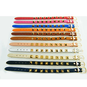 Punk Geometric Rivet Bangle Women 8 Personality Jewelry Bracelet Men