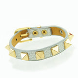Punk Geometric Rivet Bangle Women 8 Personality Jewelry Bracelet Men
