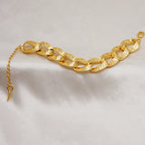 Punk Chain Bracelet for Women Wedding Party Gift