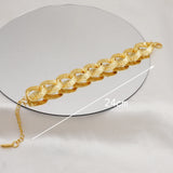 Punk Chain Bracelet for Women Wedding Party Gift