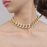 Punk Thick Chain Necklace Exaggerated Chunky Collar Necklaces