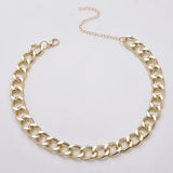 Punk Thick Chain Necklace Exaggerated Chunky Collar Necklaces