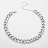 Punk Thick Chain Necklace Exaggerated Chunky Collar Necklaces