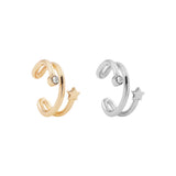 Punk Plated Ear Cuff Cartilage Ear Clip for Women