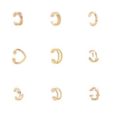 Punk Plated Ear Cuff Cartilage Ear Clip for Women