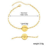 Stainless Steel Constellation Bracelet with CZ Zircon