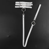 Punk Gothic Rivet Metal Leather Choker Necklace