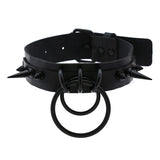 Spike Gothic Choker Woman Collar Men Necklace Halloween