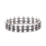 Punk Gothic Rock Titanium Steel Bullet Men's Bracelet