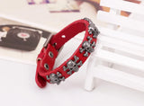 Punk Gothic Rock Skull Bracelet Cuff for Women Men