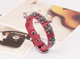 Punk Gothic Rock Skull Bracelet Cuff for Women Men