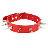 Punk Rivets Gothic Choker Necklace Hip Hop Statement Jewelry