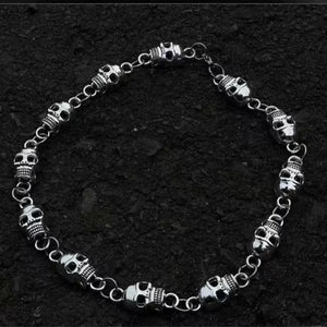 Gothic Skeleton Chain Exaggerated Clavicle Chain for Women Men Halloween
