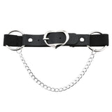 Punk Heart Leg Strap Belt Chain Thigh Harness Women Girls
