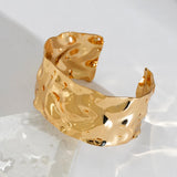 Chunky Cuff Arm Bangle Wide Bracelet Steampunk Punk Metal