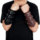 Punk Hip Hop Leather Armor Arm Viking Bangle
