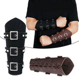 Punk Hip Hop Leather Armor Arm Viking Bangle