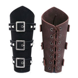 Punk Hip Hop Leather Armor Arm Viking Bangle