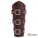 Punk Hip Hop Leather Armor Arm Viking Bangle