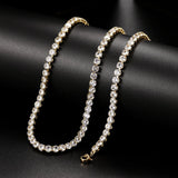Crystal Punk Hip-hop Choker Necklace