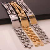 Punk Jesus Cross Bracelets Silver Stainless Steel Men Jewelry