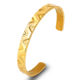 Punk Jewelry Bead Bracelets & Bangles Stainless Steel Set