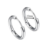 Punk Kpop Long Chain Hoop Earrings Y2k Hip Hop Piercing