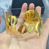 Punk Ladies Bracelet Stainless Steel Personalized Jewelry Men's Big Bracelet