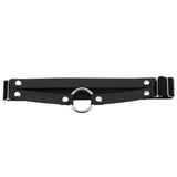 Punk Leather Leg Chain Elastic Rock Leg Harness