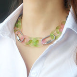Punk Link Pendant Collar Vintage Statement Necklace Choker