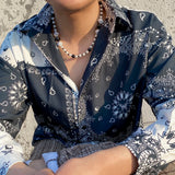 Punk Lucky Dice Beads Choker Necklace Men Pearl Beaded Chain Neck Jewelry