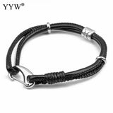 Punk Zodiac Leather Cord Bracelets Unisex Wristband Anniversary Jewelry