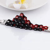 Punk Men's Chain Link Bracelet Stainless Steel Jewelry Gift