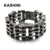 Men's Heavy Chain Bracelets Biker Motorcycle Stainless Steel